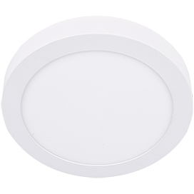 Ecola downlight Светильник светодиодный 18Вт 6500K с драйвером накладной круглый белый 220x32
