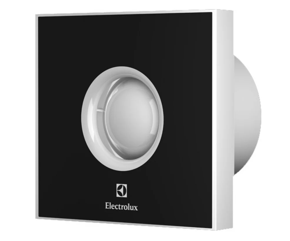 Вентилятор вытяжной Rainbow EAFR-100 black D100 черный Electrolux