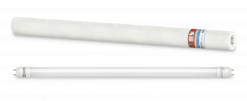 Лампа светодиодная LED-T8-М-PRO 10Вт матовая 6500К холод. бел. G13 1000Лм 230В 600мм непов. IN HOME