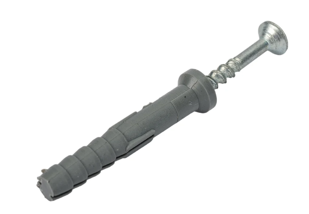 Дюбель гвоздь (потай) SM-L 6х60 с шурупом