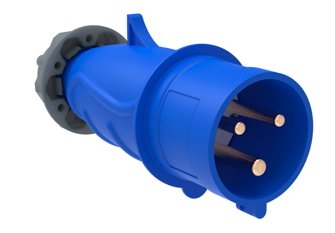 Вилка переносная силовая ССИ-013 2Р+РЕ 16А 220В IP44 MAGNUM IEK