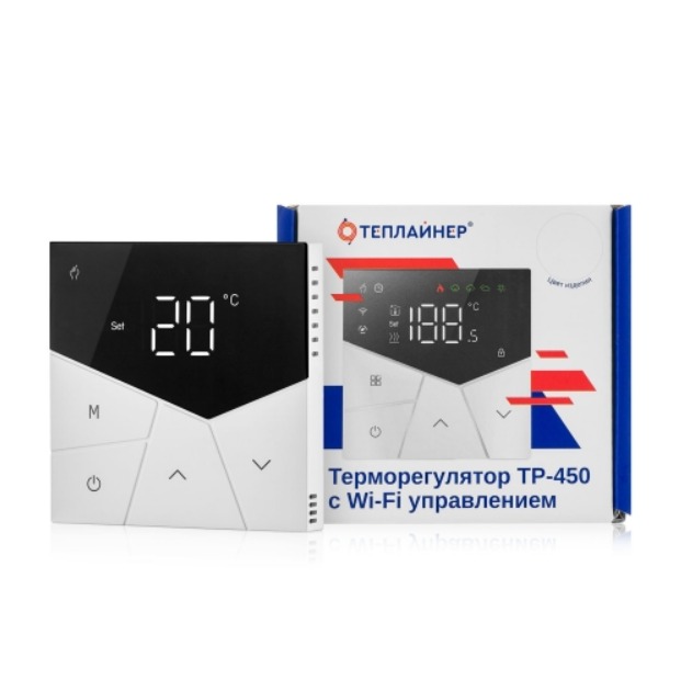 Терморегулятор Теплайнер ТР-450 Wi-Fi белый