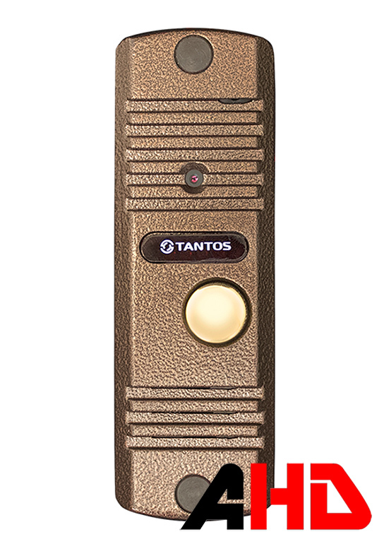 Tantos Corban HD Вызывная панель видеодомофона AHD антивандальная цветная (медь)