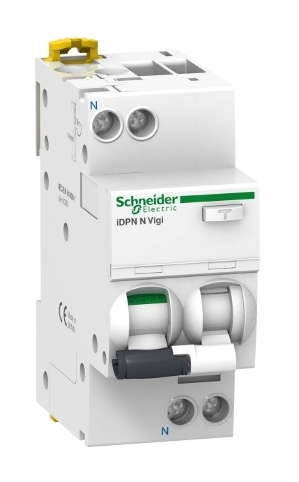 Выключатель автоматический дифф. тока iDPN N Vigi 2Р 16А С 30мА 6кА AC Acti9 Schneider Electric