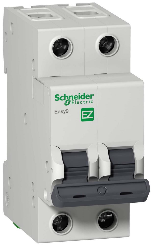 Выключатель автоматический двухполюсный 10A C 4.5кА Easy9 Schneider Electric