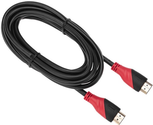 Шнур HDMI-HDMI gold 3м с фильтрами REXANT
