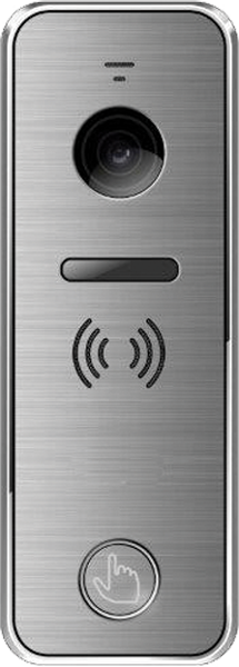 Tantos iPanel 2 (Metal)+ Вызывная панель видеодомофона накладная 800ТВЛ угол 110°