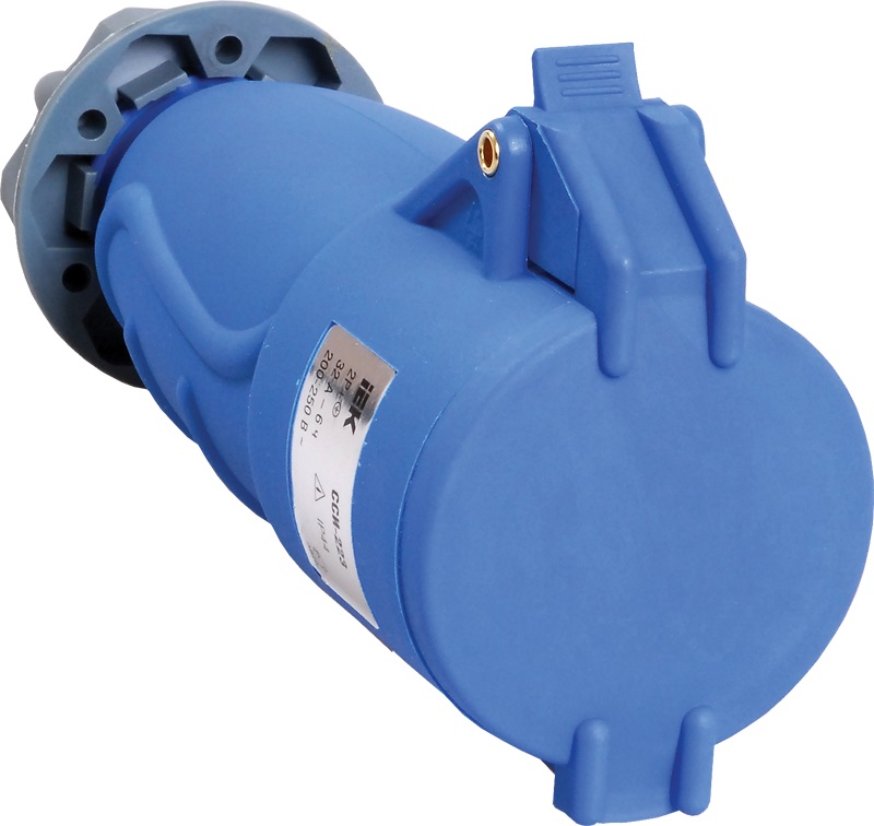 Розетка переносная силовая ССИ-223 2Р+РЕ 32А 220В IP44 MAGNUM IEK